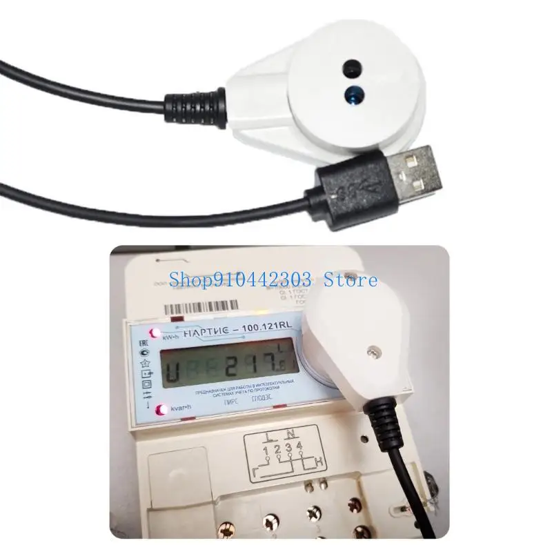 

L4MD Usb To Optical Near IR Adapter CP2102 Chip IEC1107