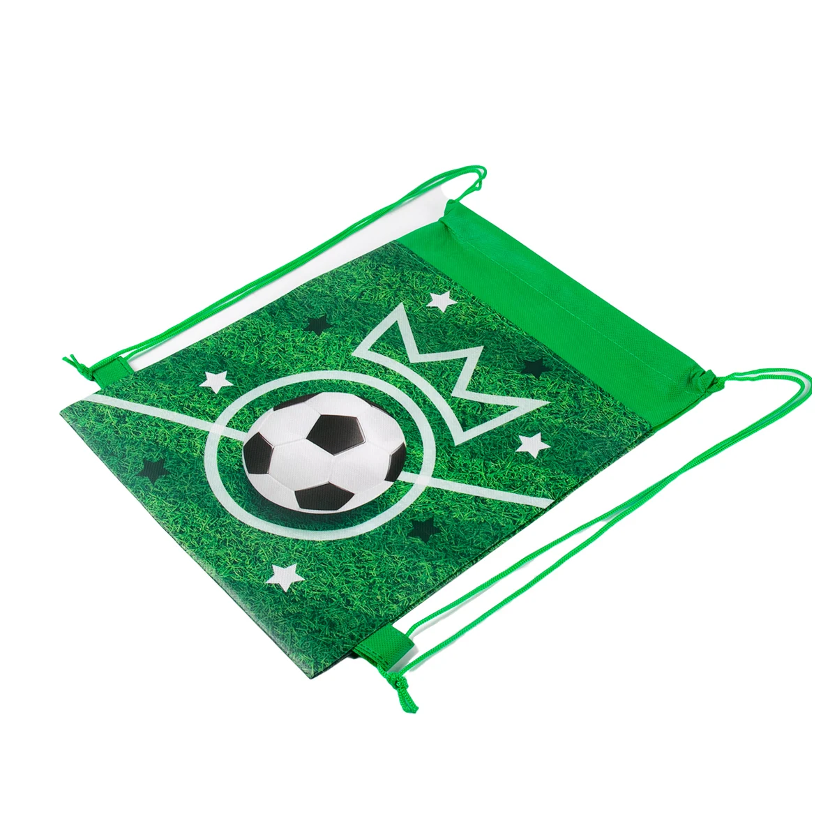 5/10pcs Football Drawstring Bags Football Party Gift Bag Kids Backpack Sport Theme Birthday Party Favors for Guest Football Bag