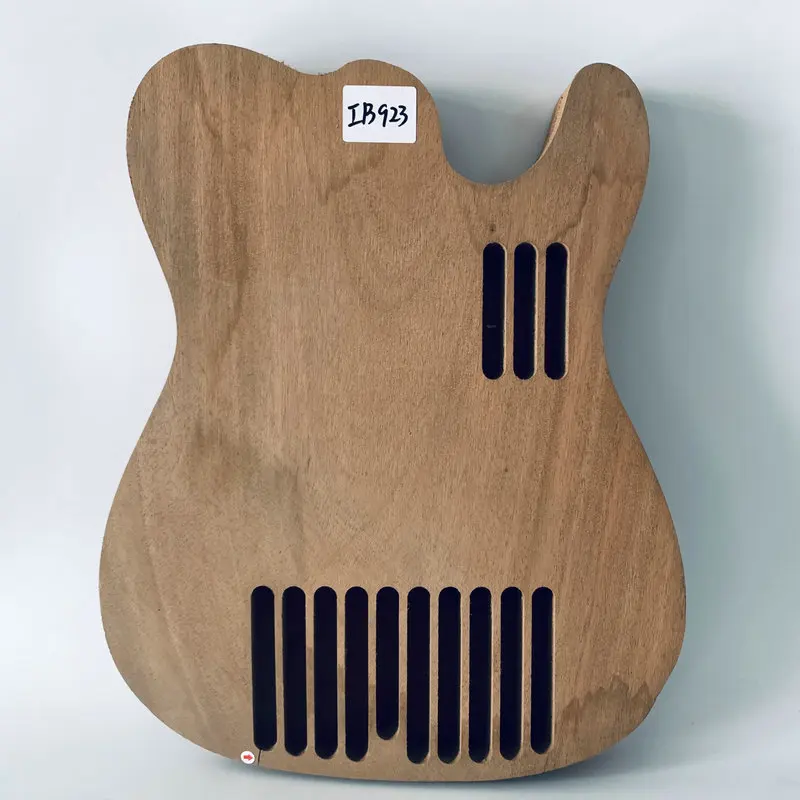 

IB923 Solid Mahogany Wood Semi Finishing Mute Guitar Body For Electric&Acoustic Guitar DIY