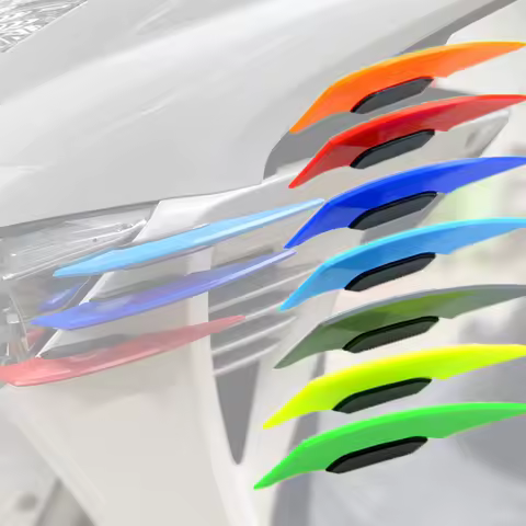 Motorcycle Winglets Fairing Side Spoiler Wind Wing Stickers For Mt09 2022 Mt 09 2021 Vespa Spring Cbr1000rr Ktm 1290