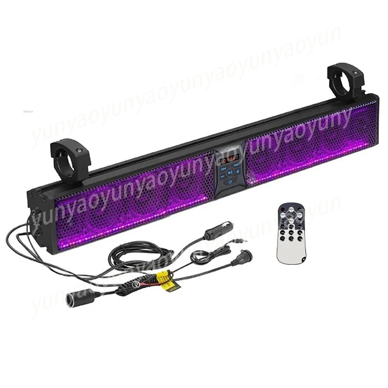 

Bar Sound Blue Tooth Soundbar ATV System Audio Marine Speaker Ipx6 Boat Systems Speakers Amplified Atv/Utv