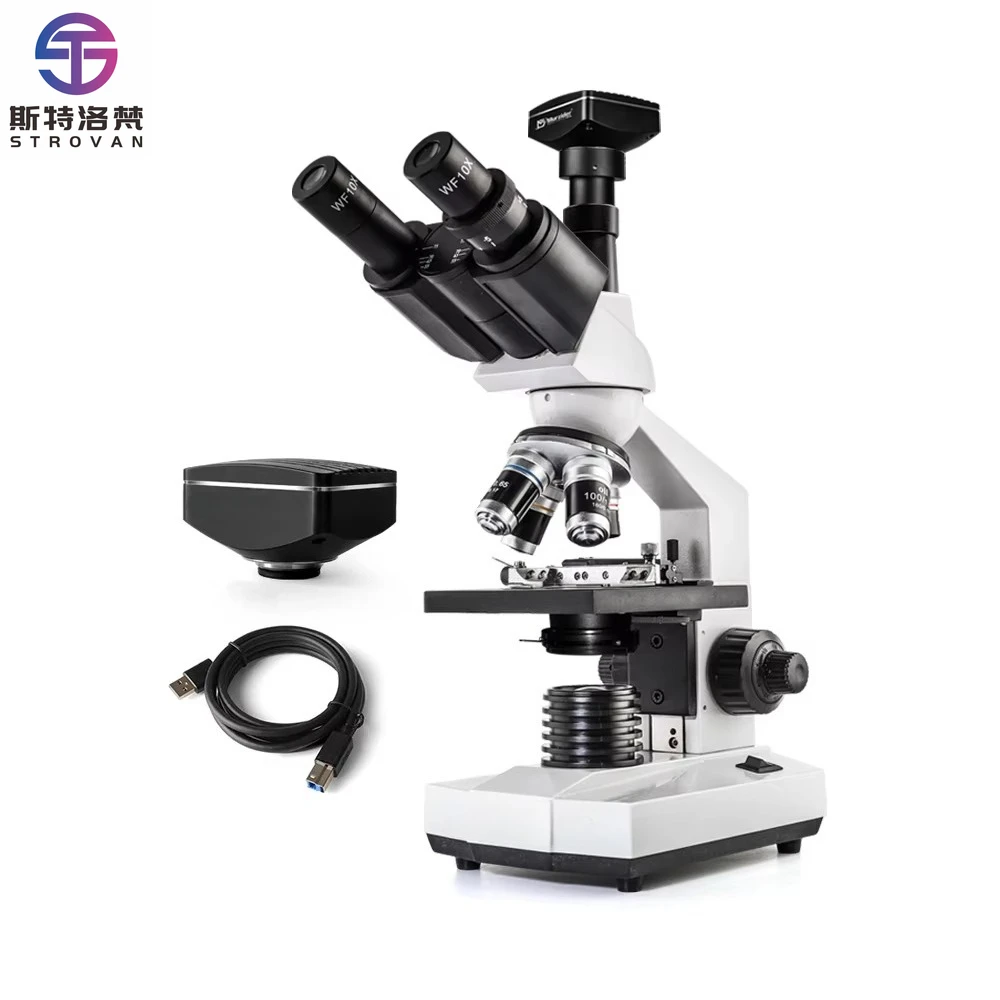 

Trinocular Biomicroscope with 5.1 Million Microscope Mechanic