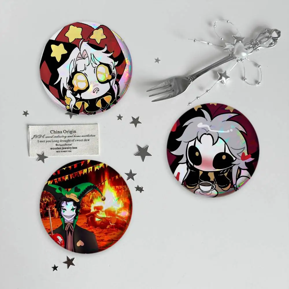 The Freak Circus Brooches Cartoon Badge Pins Backpack Hat Accessories Friend Gift