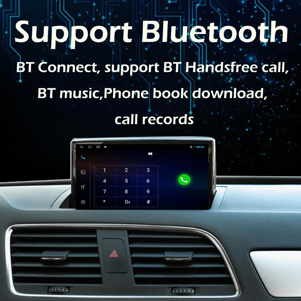 Android 16 für Audi A6 A7 C7 RS6 RS7 S6 2012 - 2018 Auto-Radio-Videoplayer IPS HD Touchscreen Bluetooth Carplay Haupteinheit WLAN – Detail 14
