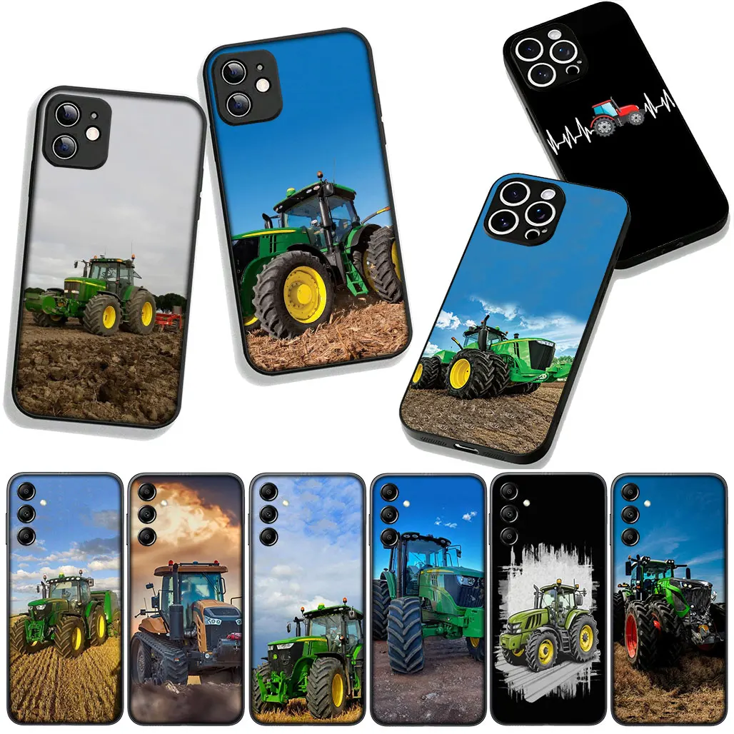 Чехол для телефона OPPO A40 A80 A60 A18 A16 A17 A38 A78 A79 A54 A57 A58 A3 Pro A96 A15 A12 Чехол для сельскохозяйственной техники Трактор Чехол для телефона OPPO A40 A80 A60 A18 A16 A17 A38 A78 A79 A54 A57 A58 A3 Pro A96 A15 A12 Чехол для сельскохозяйственной техники Трактор