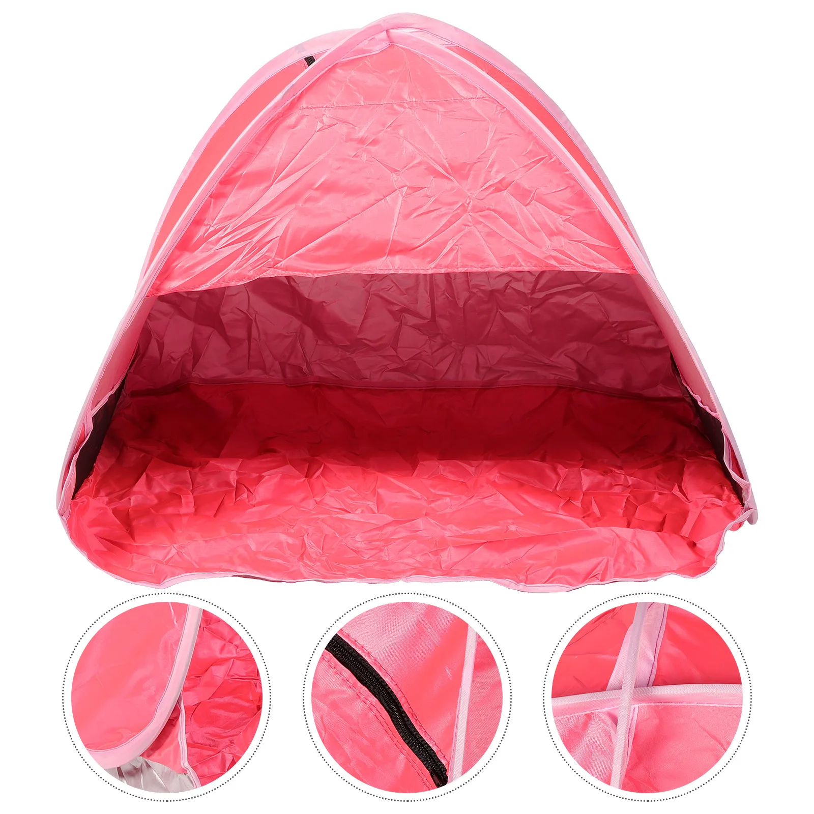 

Portable Beach Tent with Shade Pool Open The Lazy Quickly Tents for Adults Hiking