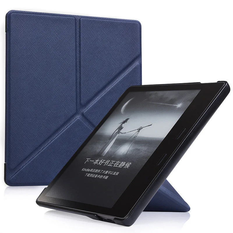 Wielokątny pokrowiec magnetyczny do nowego Kindle Oasis 2/3 10. generacji 9. generacji 2017 2019 Release 7 cali Auto Sleep Cover Shell — zdjęcie produktu 5