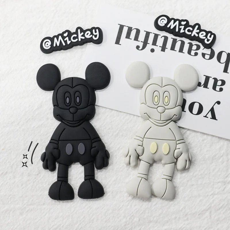 

Miniso cartoon pvc soft glue three-dimensional black and white Mickey refrigerator patch DIY accessories materials