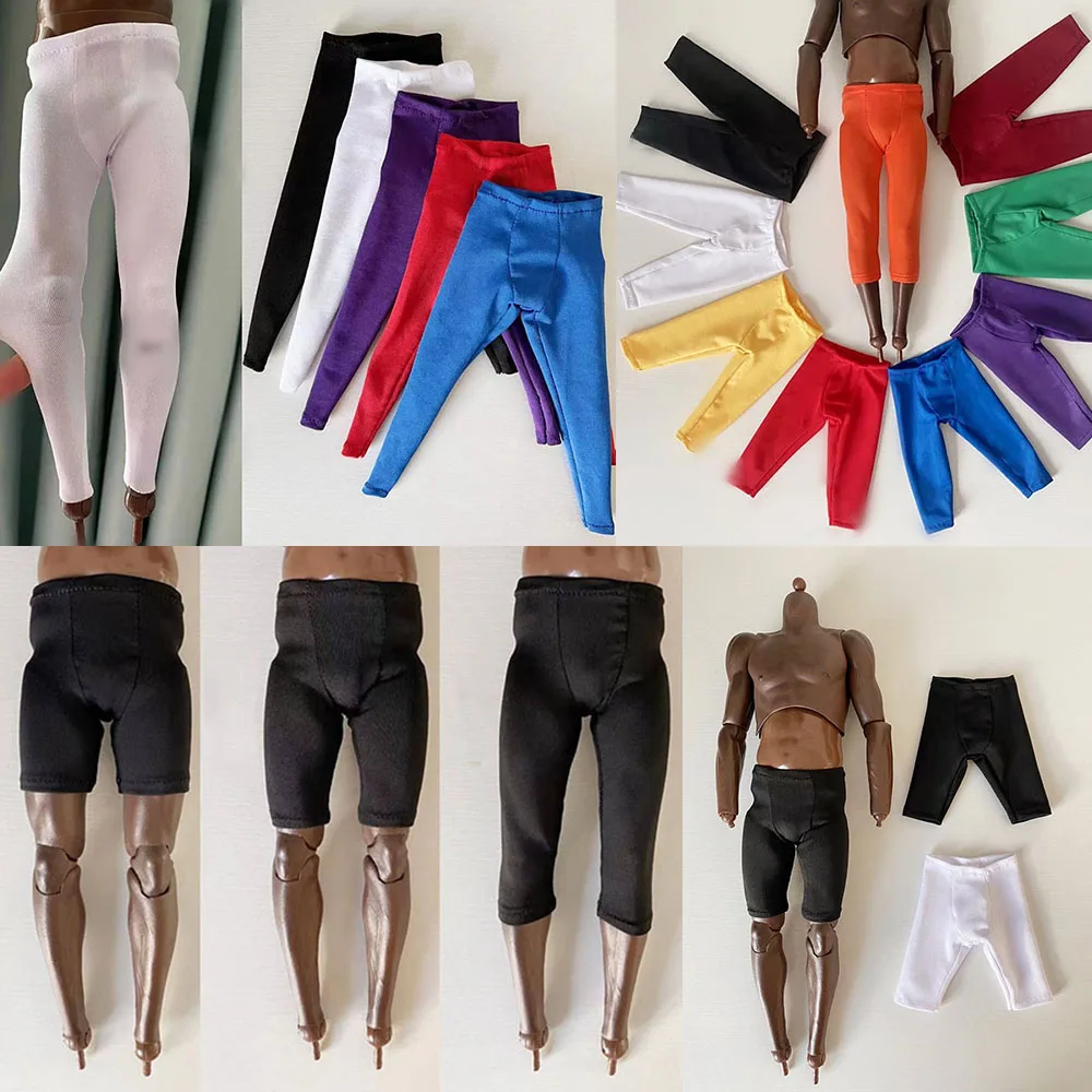 

Мужские баскетбольные леггинсы, эластичные облегающие спортивные штаны для фитнеса и бега, тренировочные штаны для экшн-фигурки 12 дюймов, модель, 1/6