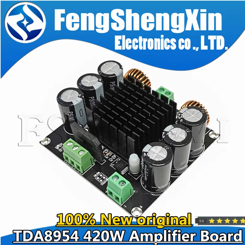 

TDA8954 420W XH-M253 2-8Ω AC 12-28V TDA8954TH Mono HIFI Digital Audio Power Amplifier Board