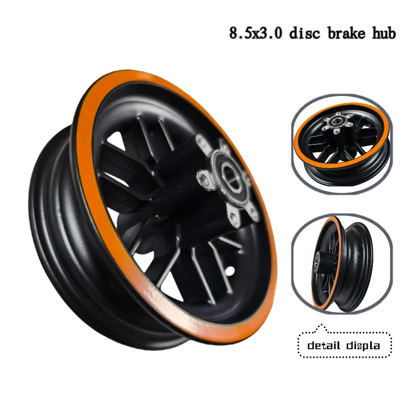 Cubo da roda dianteira g2 max original para kugin g2 max scooter elétrico cubo da roda dianteira peças de reposição oficiais