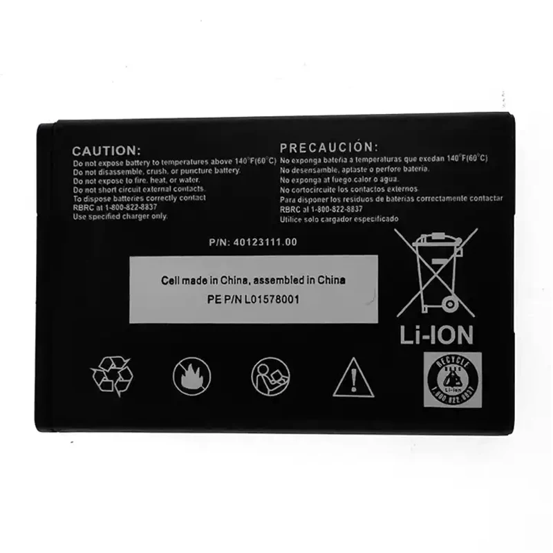 New Battery for Novatel Verizon Jetpack 4510L 4620L 4082L Hotspot 1500mAh P/N: 40113111.00 40115118