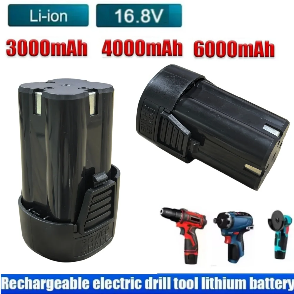 16.8V 6000mAh High Capacity Universal Rechargeable Battery for Power Tools Electric Drill Electric Screwdriver Li-ion Battery