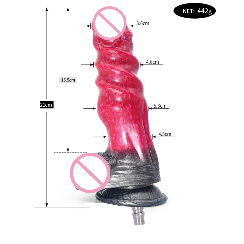 ROUGH BEAST Vac-U-Lock Connector Sex Machine Anal Dildo Attachment Silicone Female and Male Masturbation Machine Accessories