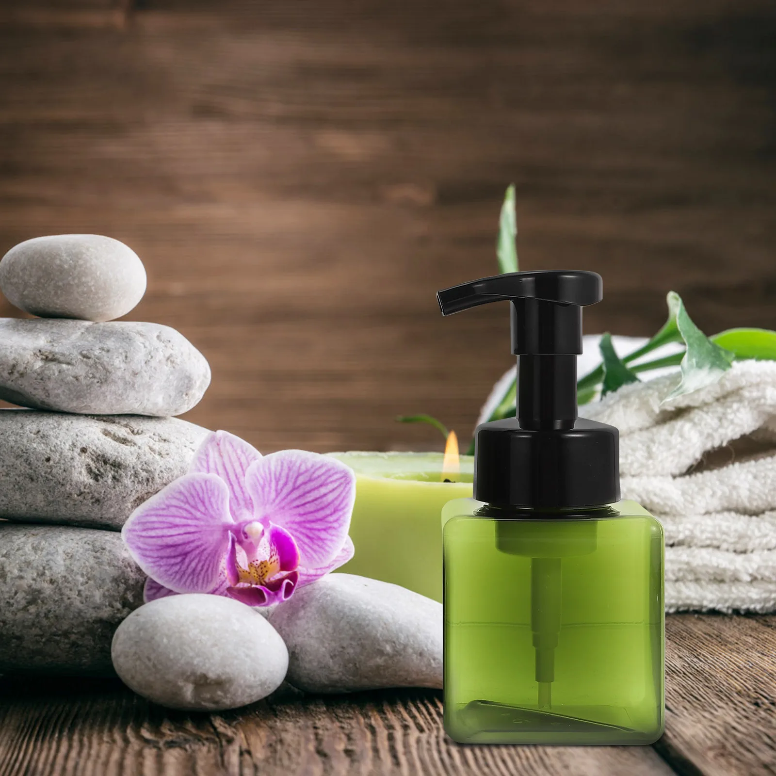 

3pcs Foaming Bottle Set Dropper Dispenser Portable Pump Household Travel Accessories Refillable Soap Liquid Container