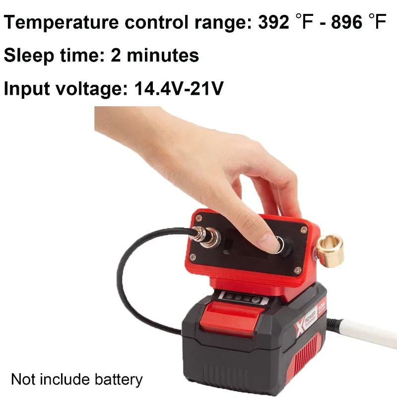 OLD T12 Cordless Soldering Iron Station For Einhell/X-Change/Ozito 18V Team Li-ion Battery Electric Solder