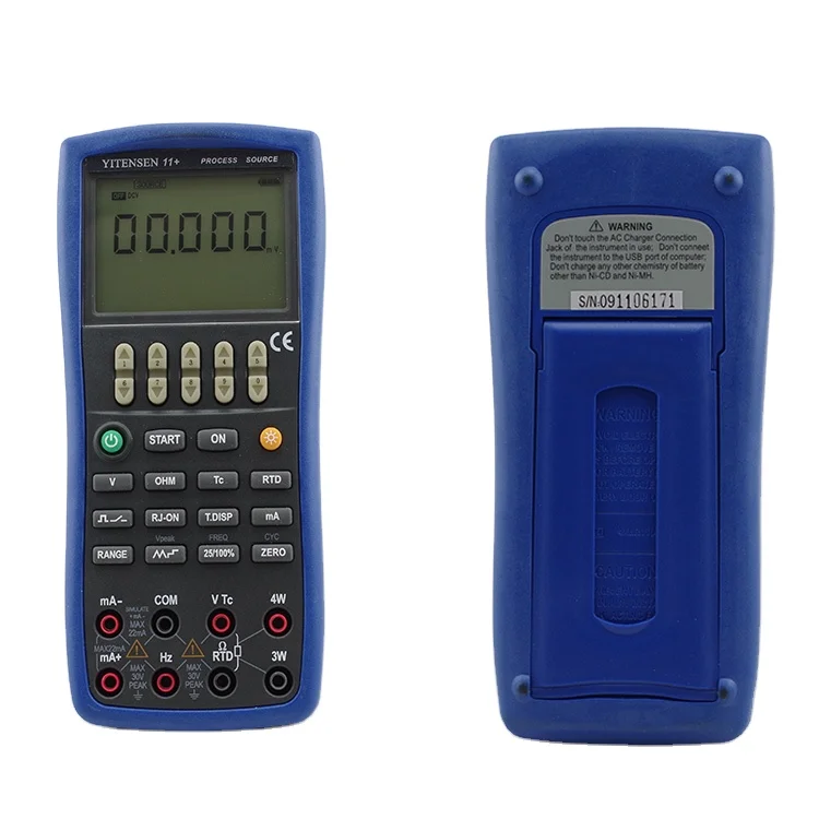 

YITENSEN 11+ Thermocouple Signal Current And Voltage Calibrator Simulate Transmitter RTD Source Calibrator