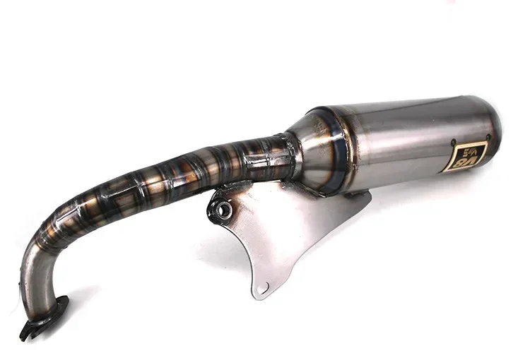 V8 Modified Racing Full Exhaust System For yamaha bws100 4vp exhaust 100-125cc 4vp Scooter 100cc 125cc