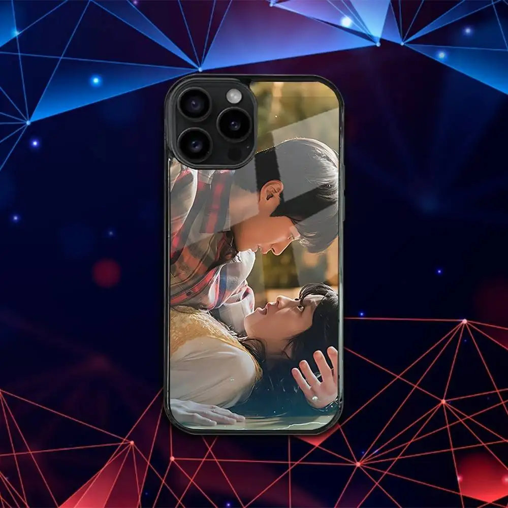 حافظة هاتف L-Lovely TV R-Runner لهاتف iPhone 17,16,15,14,13,12,11,Pro,Max,Plus,Mini,SE4,E شحن لاسلكي مغناطيسي Magsafe