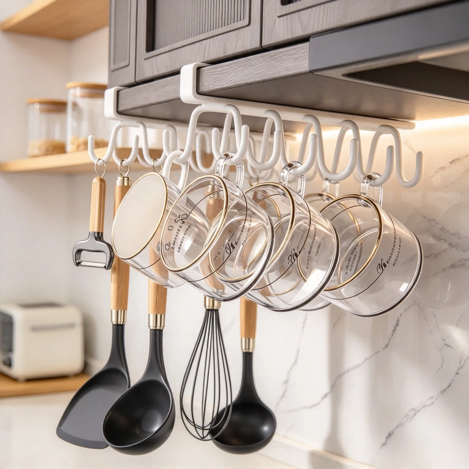 Wardrobe Closet Heavy Duty Punch‑Free Retractable Telescopic Pull‑Out Clothes Rail Cabinet Mount Hanging Storage Organizer