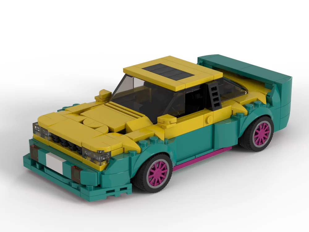 

2025 435 Запчасти MOC Wide Body City Car Speed Champion Классический классический автомобиль Строительные блоки Кирпичная гоночная модель Детская игрушка в подарок
