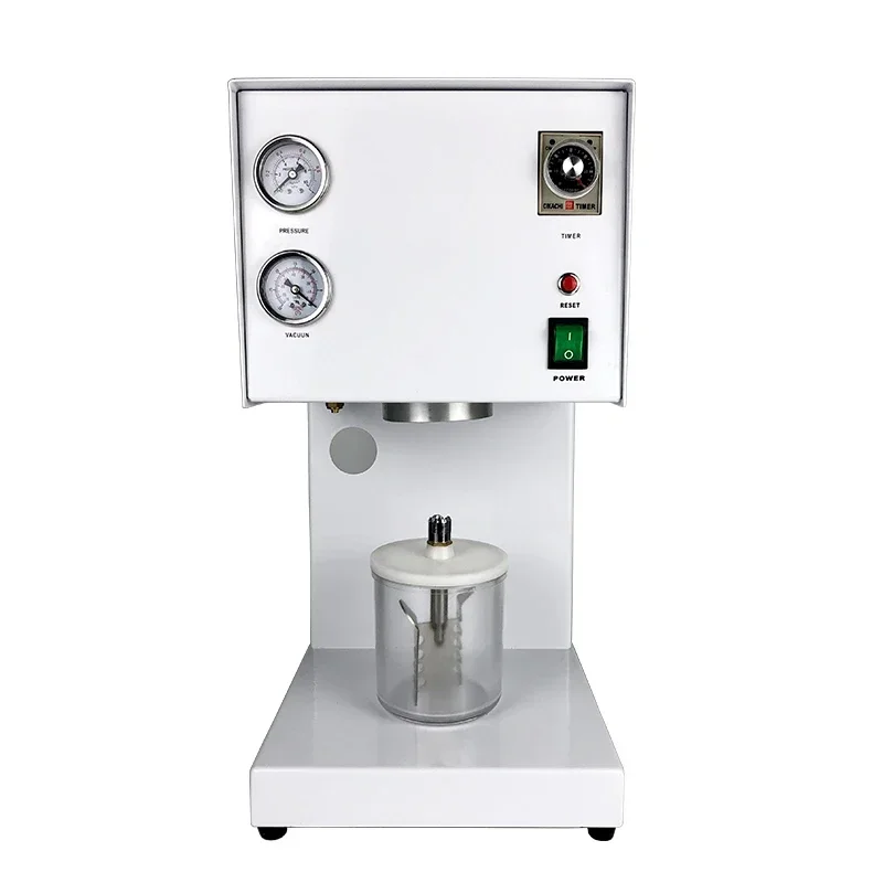 Impression Material Vacuum Mixer Dental Plaster Vacuum Embedding Machine Embedding Material Mixer