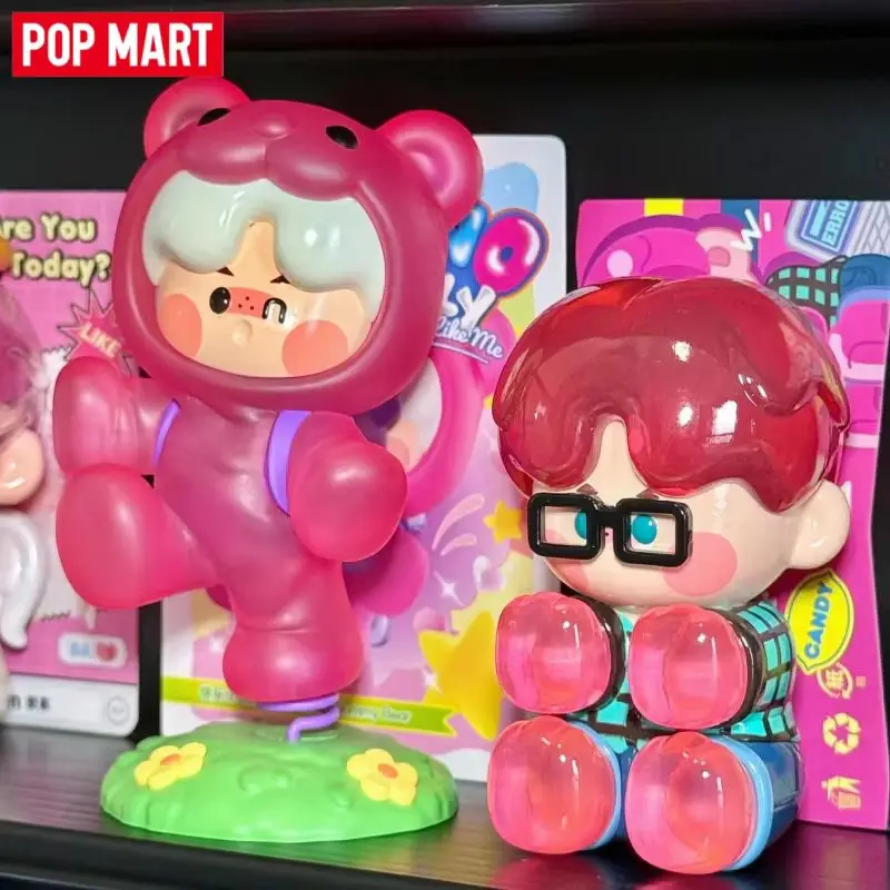 Genuine Pop Mart Pino Jelly Sweet Like Me Series Blind Box Cute Collectible Figure Doll Desktop Ornament Girl Gift view 2