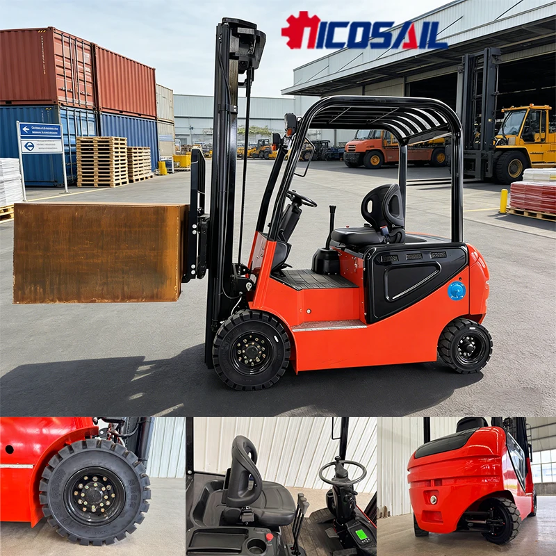 Electric Forklift 2 Ton Small Compact Electric Forklift for Warehouse Storage Handling