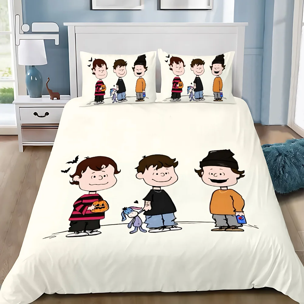 Duvet Cover Pillowcase Bedding Set Sturniolo Triplets Adult Boy Girl Bedroom Decoration Children Gift Single Double Large Size