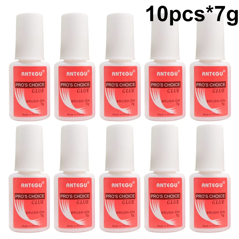 กาวติดเล็บแห้งเร็วพิเศษ 7 กรัม พร้อมหัวแปรง สำหรับตกแต่งเล็บปลอมด้วยเพชรเทียม ติดทนนาน