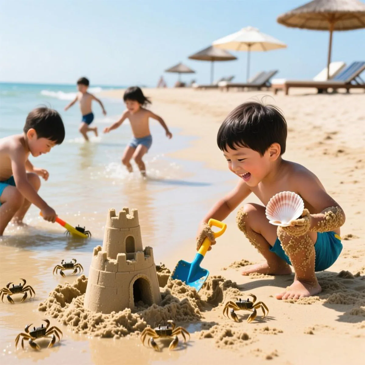 Caixa de areia para crianças meninos menina verão praia jogar brinquedos de areia mesa de areia e água brinquedos sensoriais para crianças ao ar livre caixa de areia brinquedos
