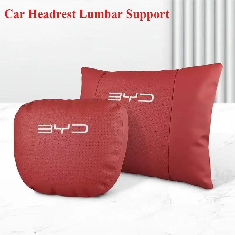 

For BYD SEALON 7 Atto 1 2 3 Yuan Plus TANG Song plus Dolphin Seagull E2 EV Car Headrest Lumbar Support Seat S Class Neck Pillow