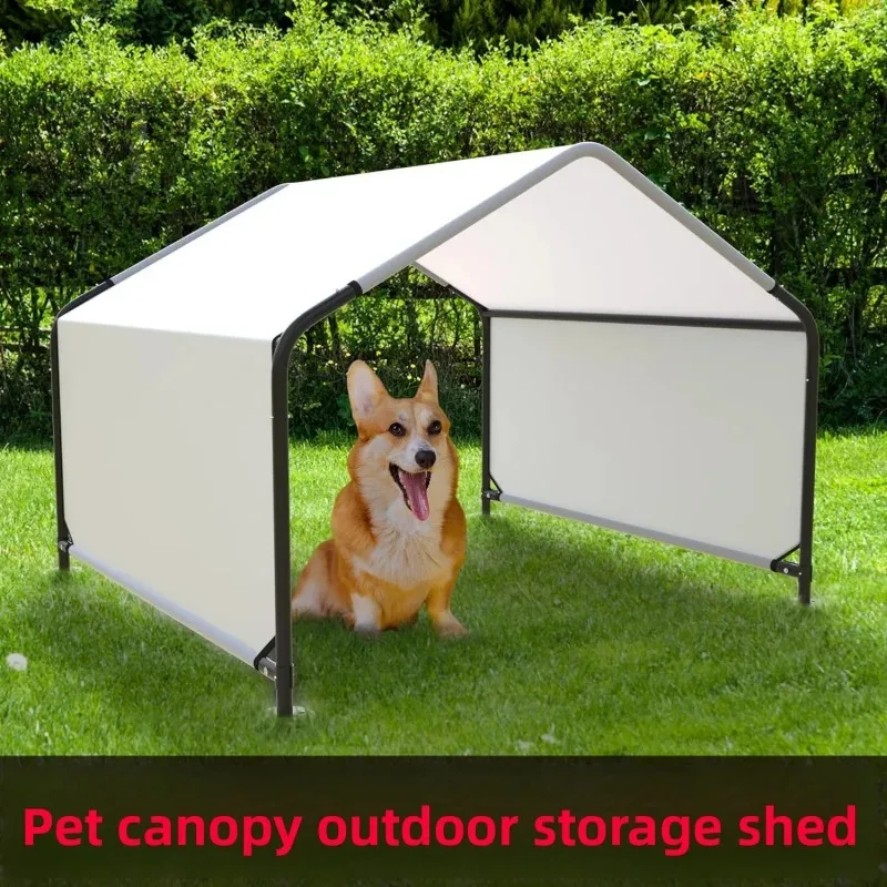Outdoor pet tent accessories, small all-inclusive storage shed, sunscreen and waterproof