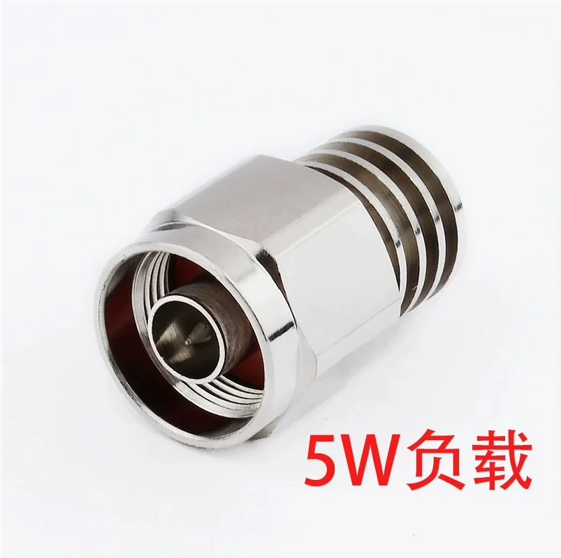 1 قطعة تحميل 50 واط للاتصالات ، تحميل محوري 50 واط تحميل دمية ، تحميل من النوع N ، DC-3G 50-ohm ، تحميل RF 50Ω جديد في المخزون