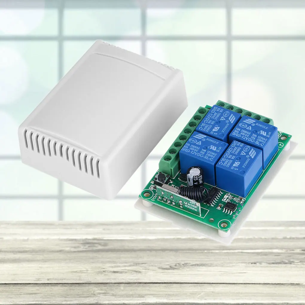 RF-schakelaar Afstandscontrollers Elektrische besturingsmodule Blauw relais