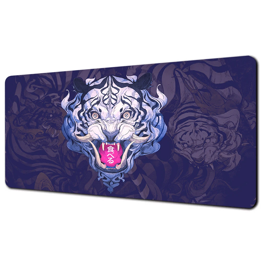 Tiger Head Digital Art Gamer Mouse Pad HD Customized Mousepad Speed Desk Mat Laptop Mats Office Carpet Desk Accessories Game pad