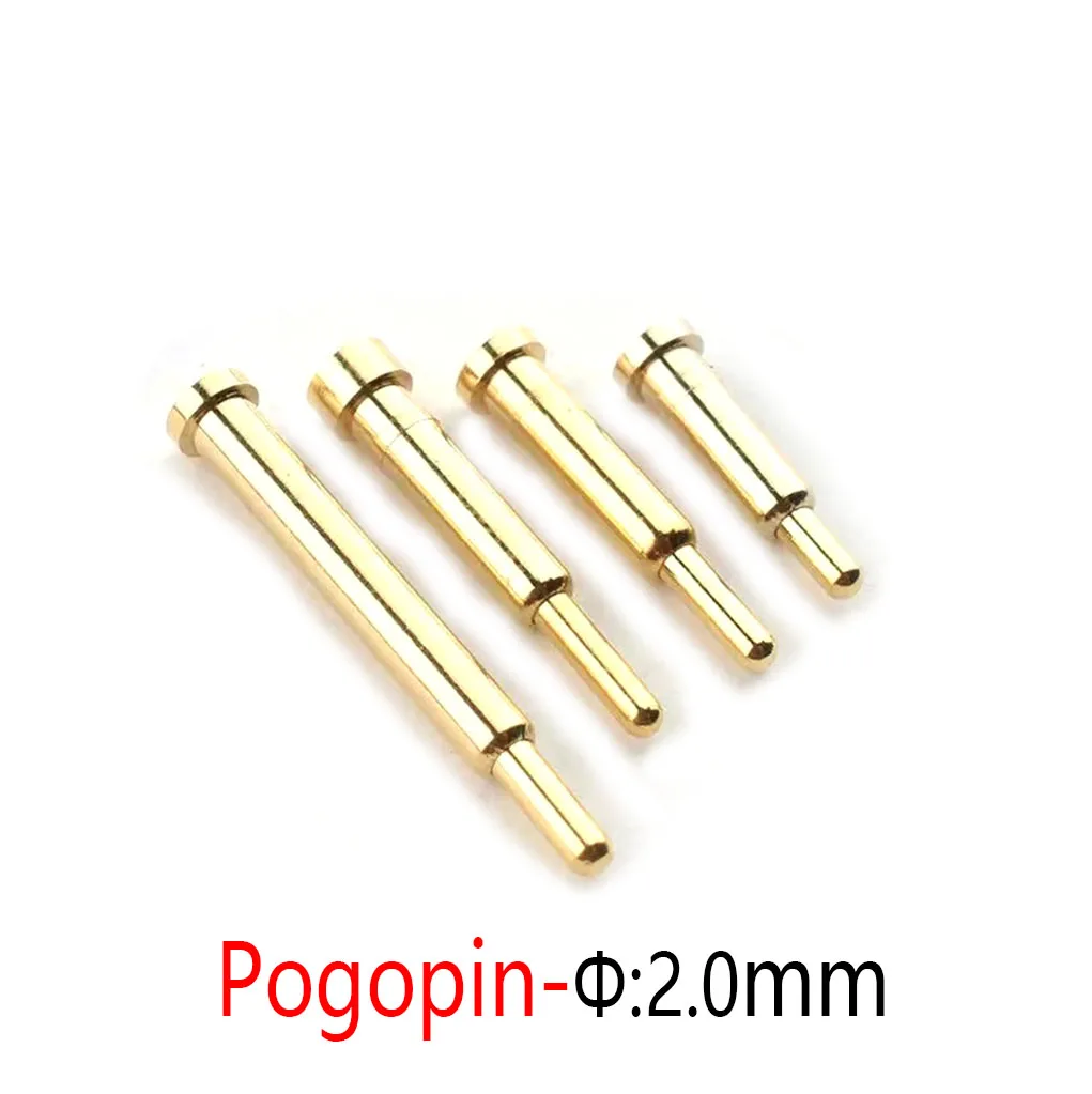 5/10/20/50 PCS Outer Diameter OD 2.0 MM  End Spring Load Pogo Pin Connector