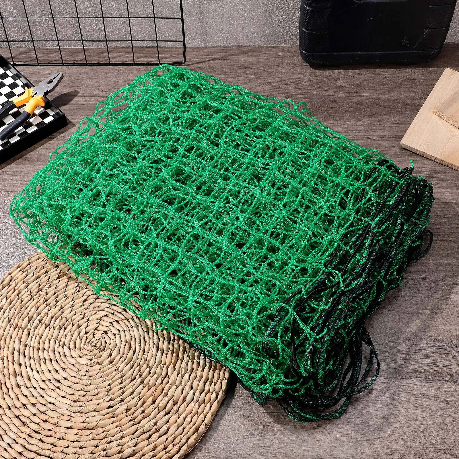 

Trailer Cargo Net Truck Bed Cover Car Trunk Nylon Bungee Cord Cargo Nets Pickup Vehicle Anti Fall Net Elastic Cords Weather