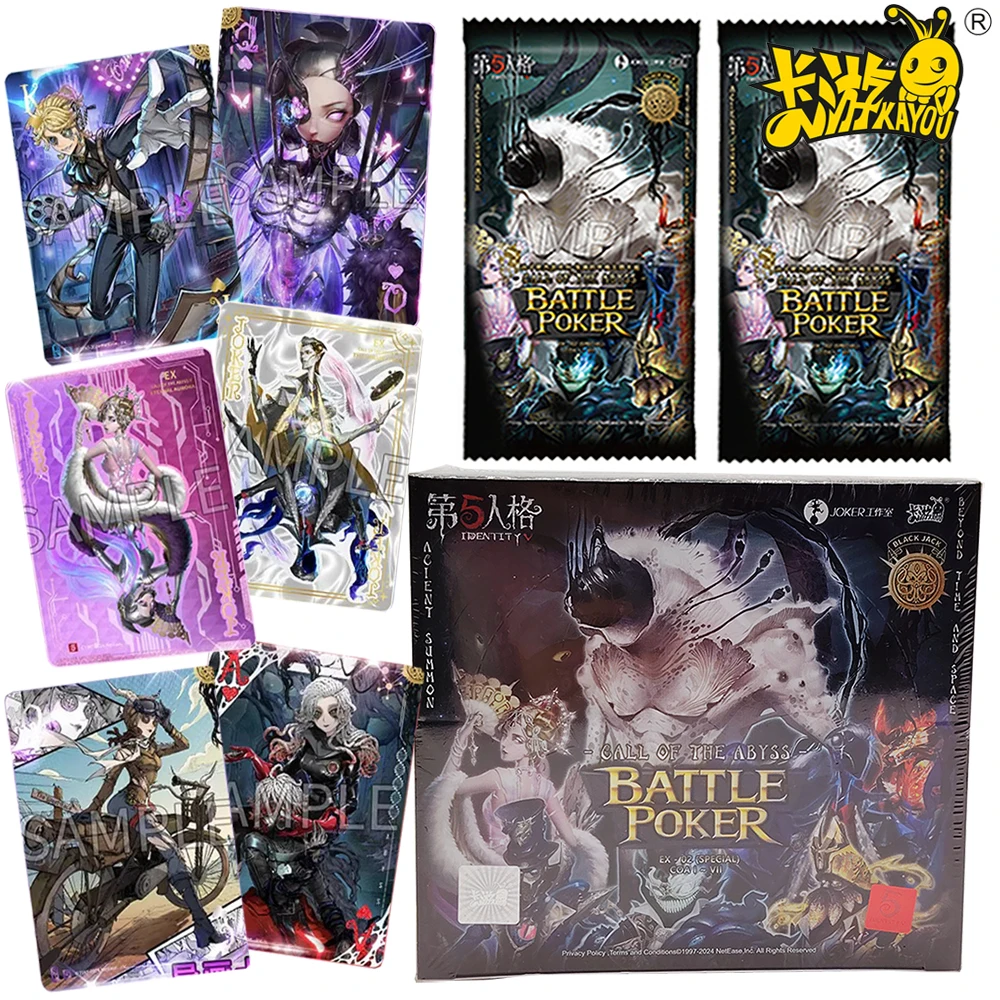 

Kayou Original Identity V Collection Card Player Cooperative Competitive Game Exquisite Character Card Surprise Gift for Friends