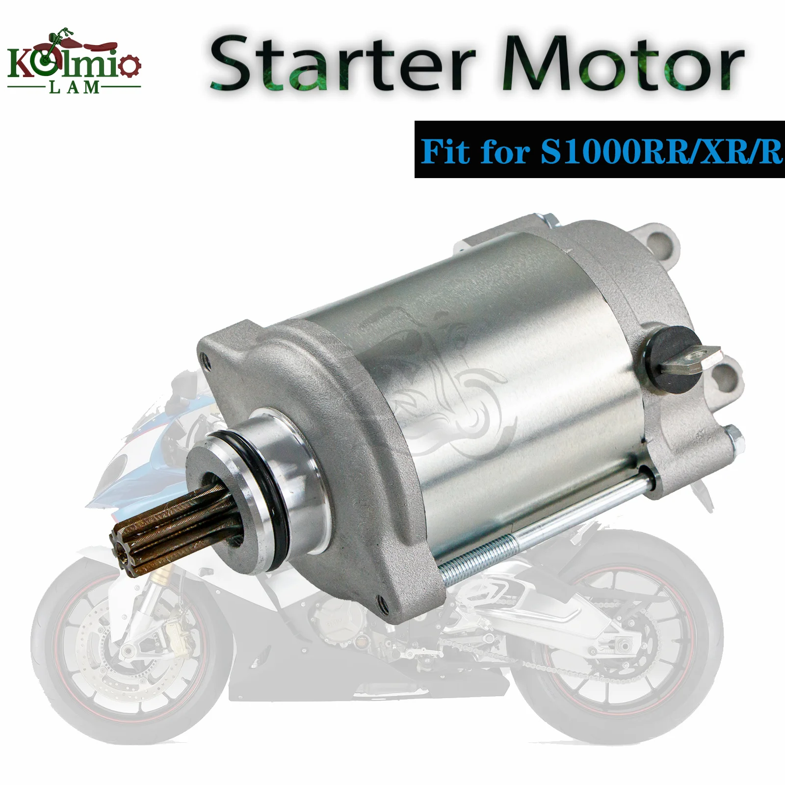 Motorcycle Accessories Starting Starter Motor Fit for BMW S1000RR 2008 - 2020 S1000R S1000XR 2014 - 2019 2009 2018 2017 2016