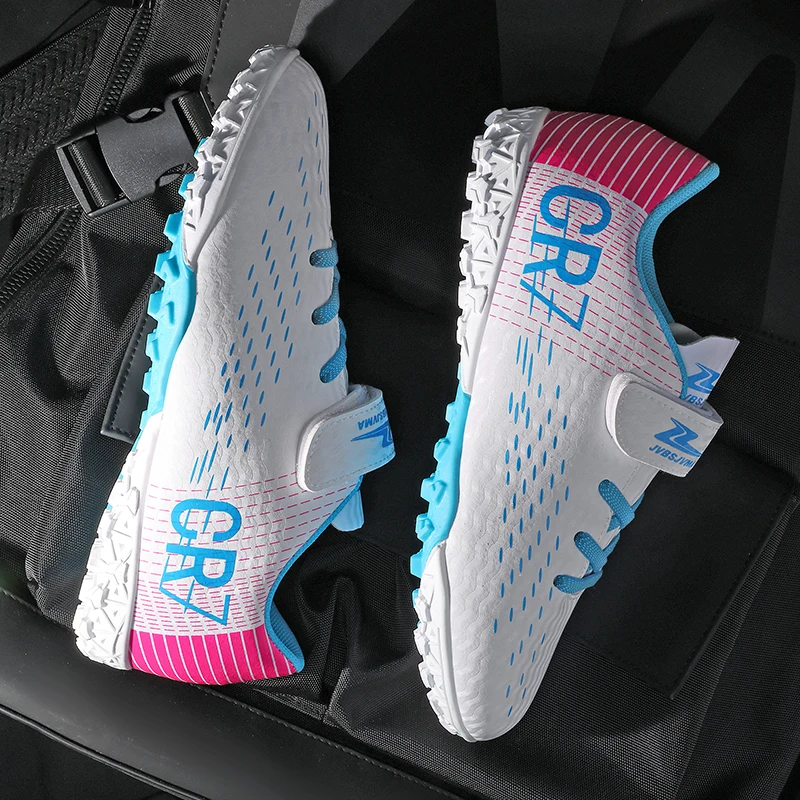 Neue Fußballschuhe für Herren und Kinder, Professionelle Rutschfeste Ultraleichte Stollenschuhe für Rasen, Fußball-Trainingsschuhe, Dropshipping – Detail 22
