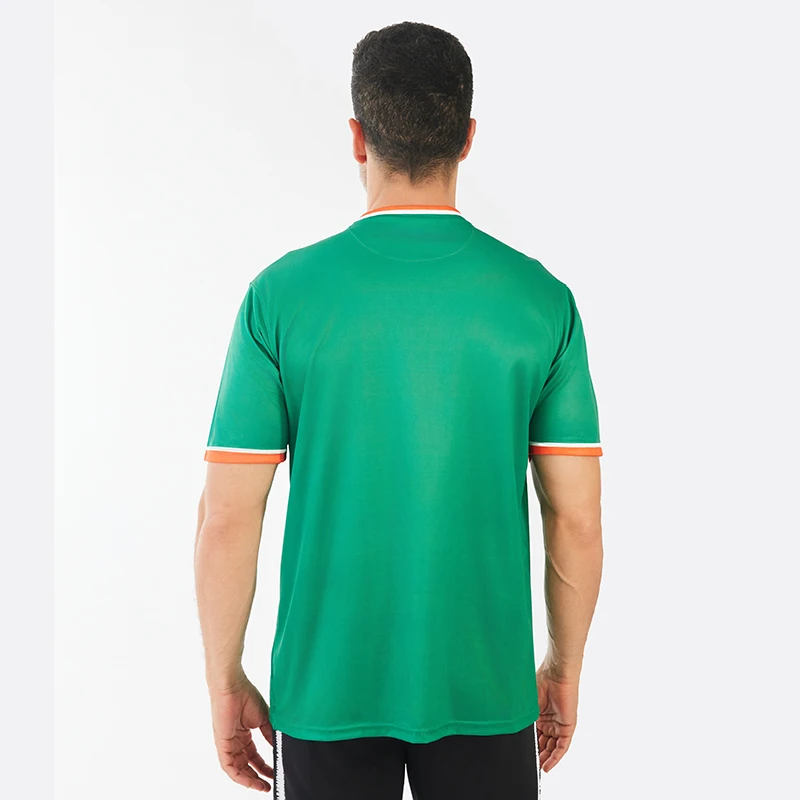 Suruida High quality Ireland soccer jersey quick dry green football training shirts for Men