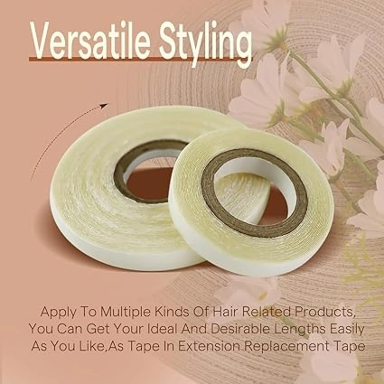 Full Shine Replacement Tape Hair Extension Double Sided Replacement Tapes for Hair Extension White And Blue16