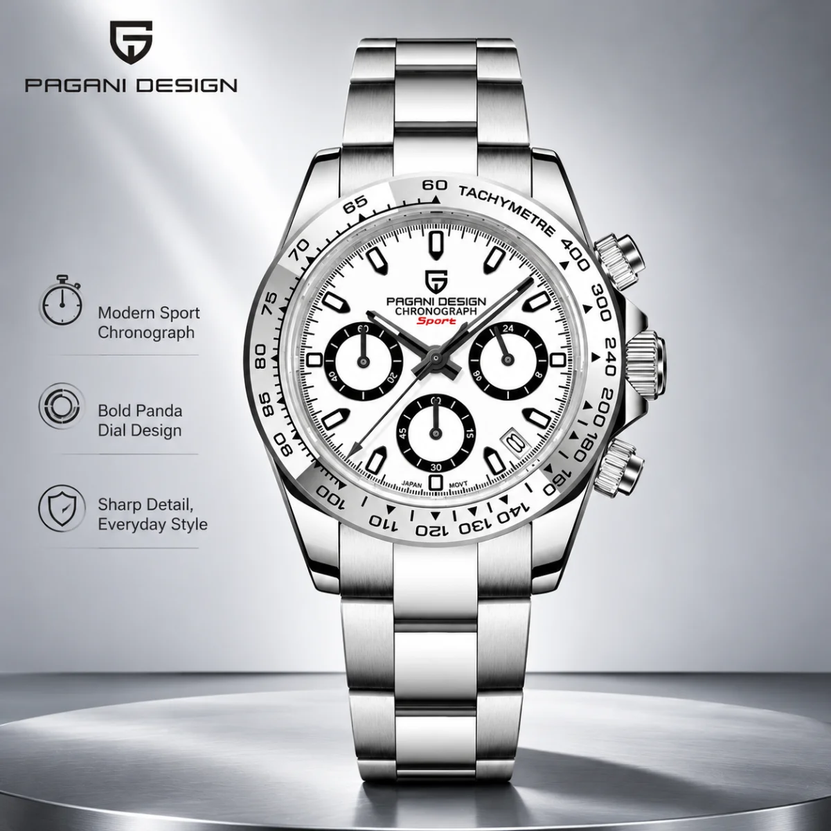 

PAGANI DESIGN V2 40MM Luxury Men's Watches Top Brand Men's Sports Quartz Watches Sapphire Glass Automatic Date Speed Chronograph