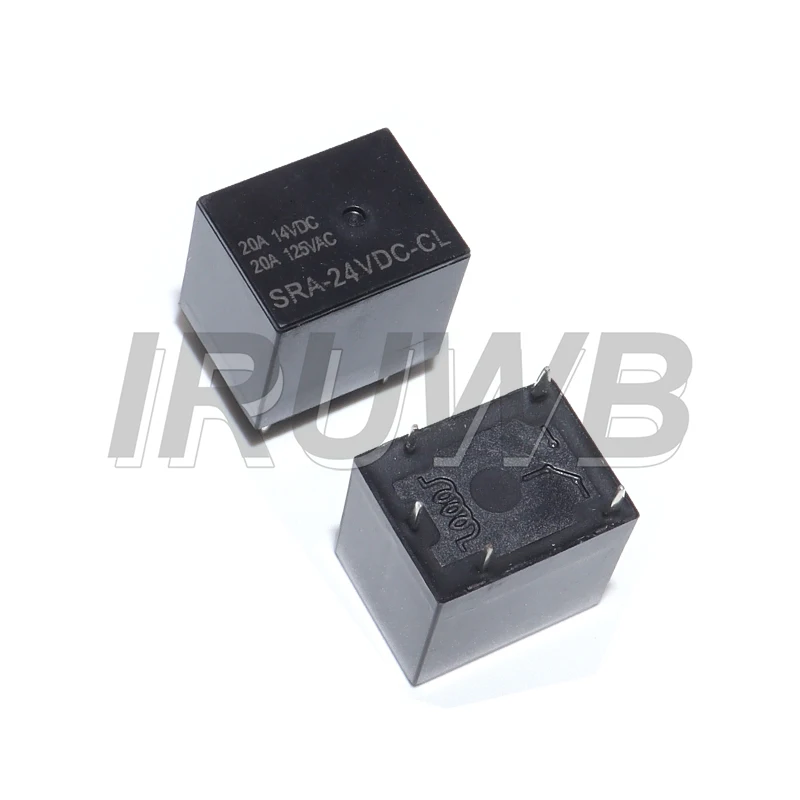 5PCS 5PIN Power relays SRA-05VDC-CL SRA-12VDC-CL SRA-24VDC-CL 5V 12V 24V 20A