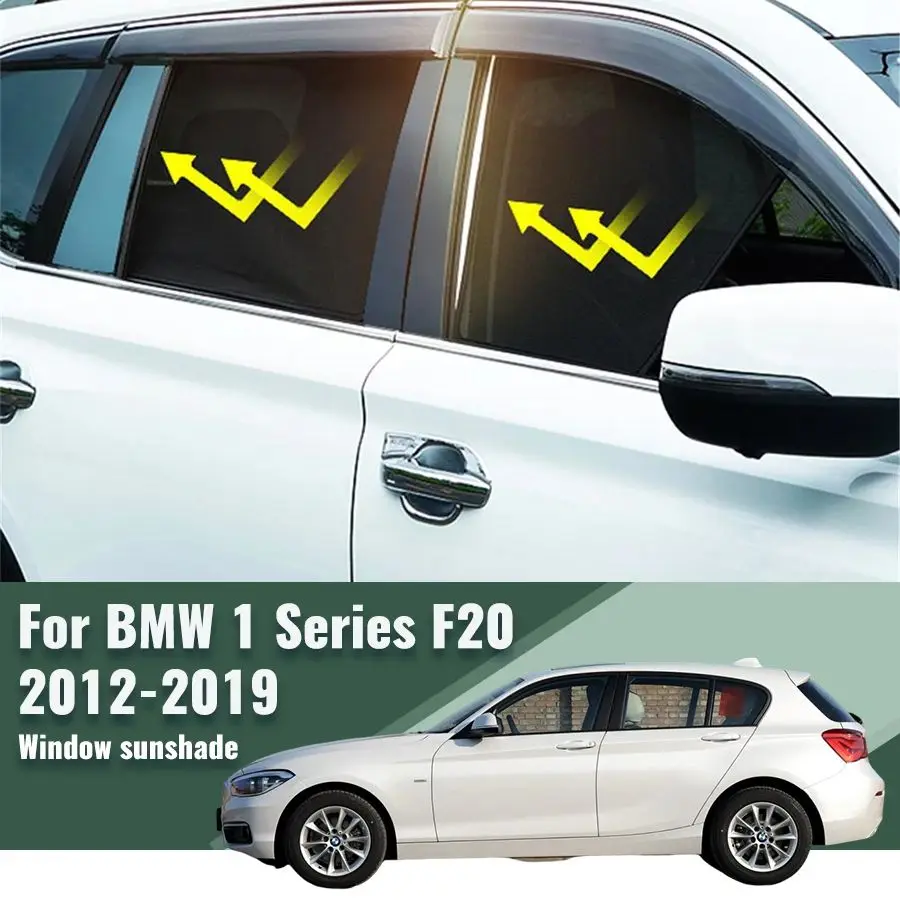 For BMW 1 series F20 2012-2019 Car Sunshade Visor Front Windshield Frame Curtain Baby Rear Side Window Sun Shade Shield