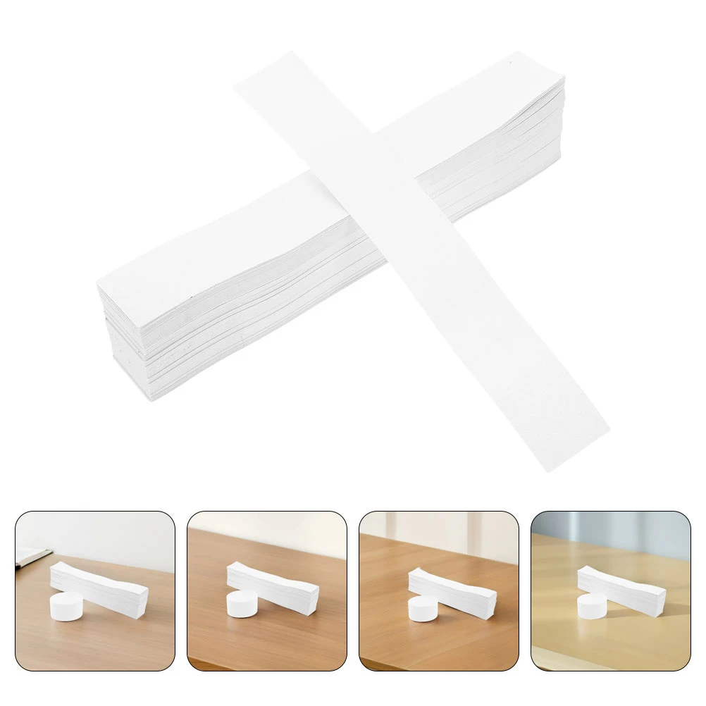 250pcs White Banknote Currency Wrappers Self Adhesive  Paper Bands Cash Straps Bills Banknote Bundle Wrappers For Retail Bank