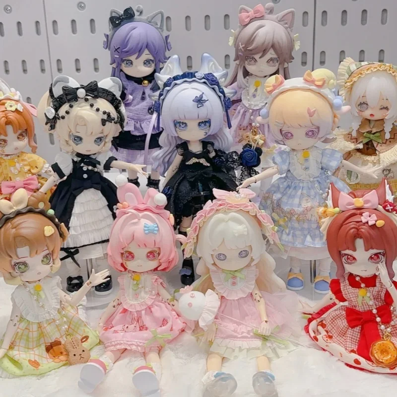 Oryginalny Come4free Minty Fantasy Forest Bjd pudełko z niespodzianką 12poinr 1/12 Bjd ruchoma lalka zwierząt figurka zabawki modele prezenty