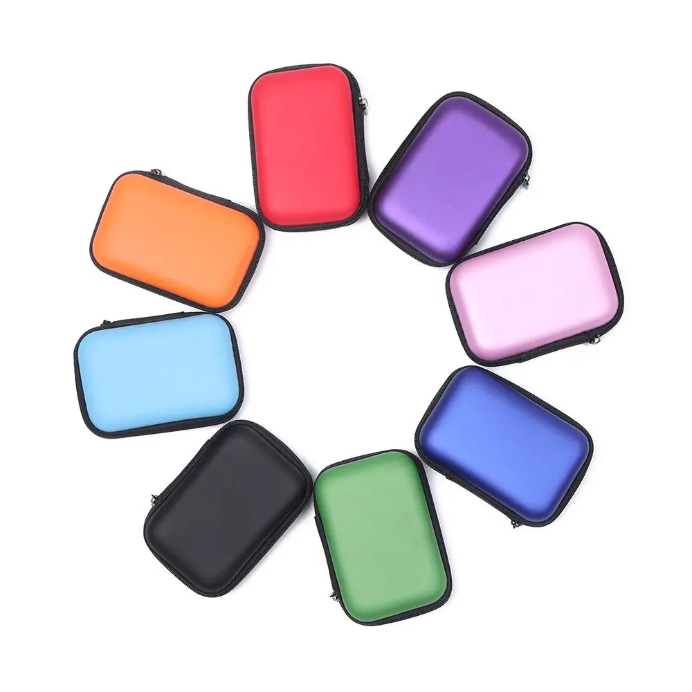 Mini Cable Organizer Case, Memory Card Case, Coin Purse, Fone de ouvido Bag, Storage Box, Carry Pouch