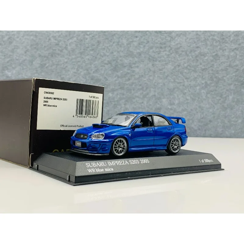 Модель автомобиля CARNEL IMPREZA S203 из литого металла, масштаб 1:43